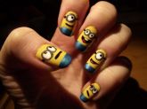 Adesivo de Unha Minions